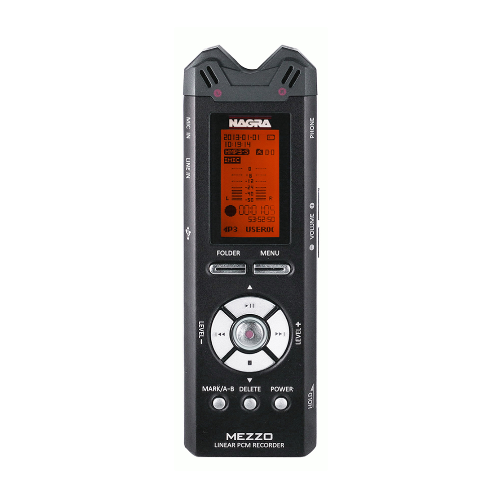 Nagra Mezzo 2-Channel Digital Handheld Audio Recorder