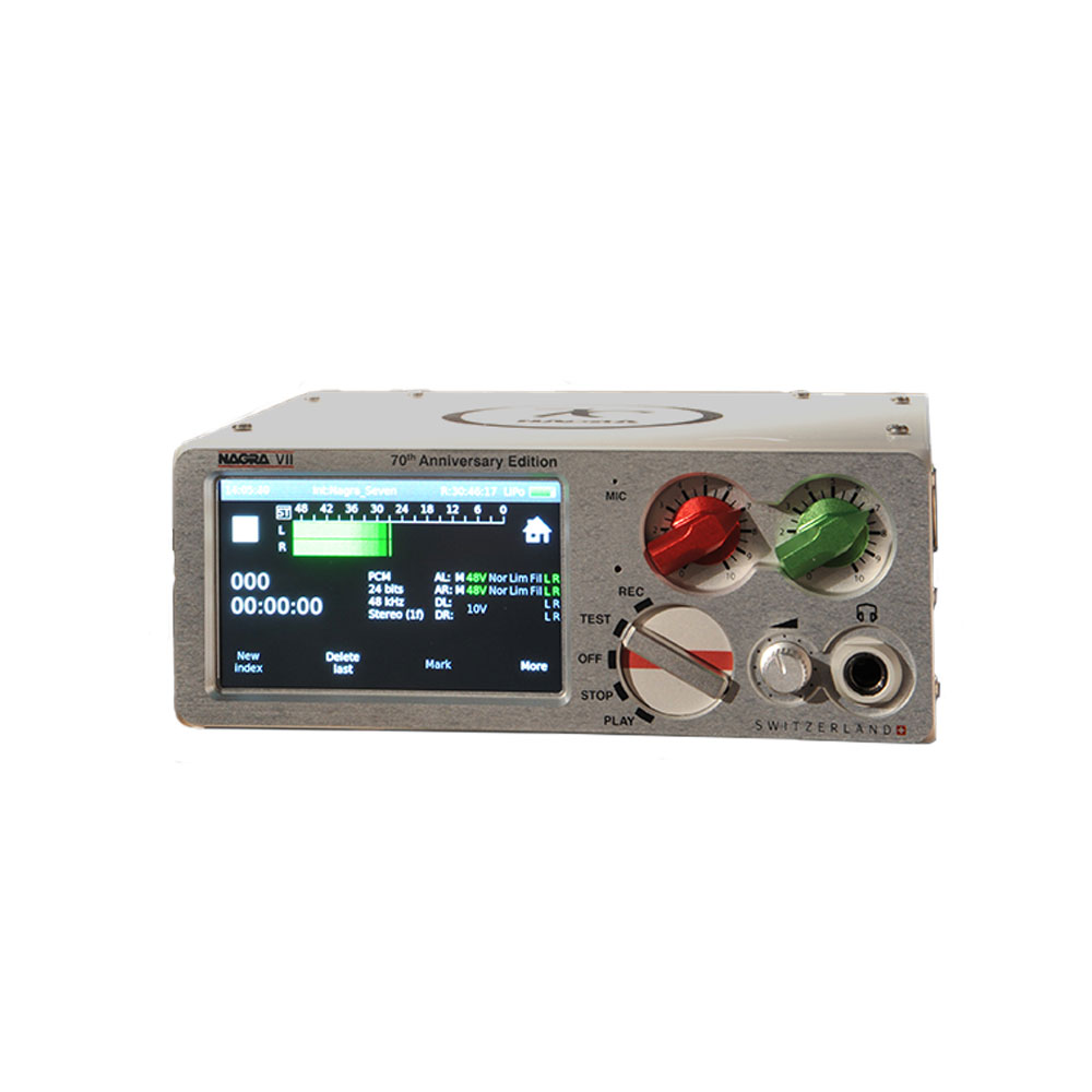 Nagra VII 70th Anniversary Edition - 2 Channel Universal Digital Audio Recorder-Pinknoise Systems