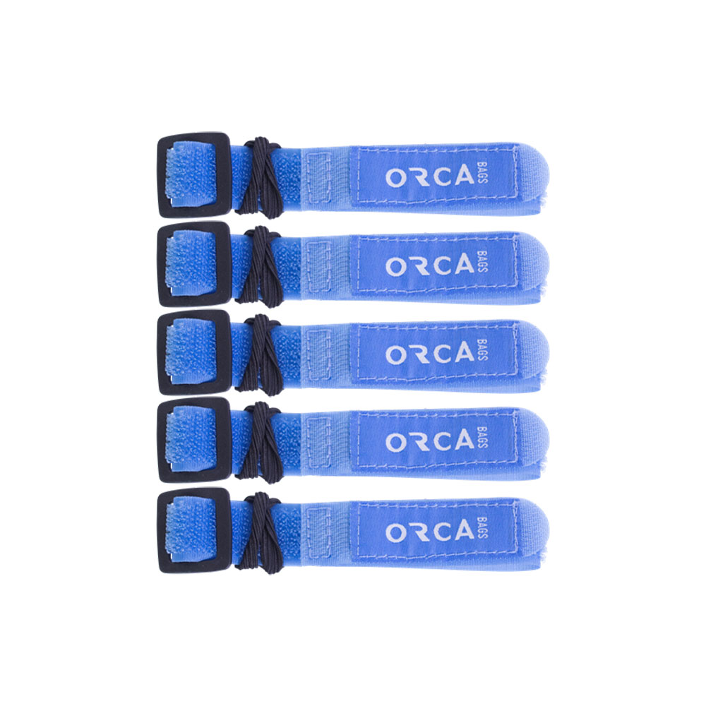 Orca OR-76 Hook & Loop Cable Holder - 5pc Pack