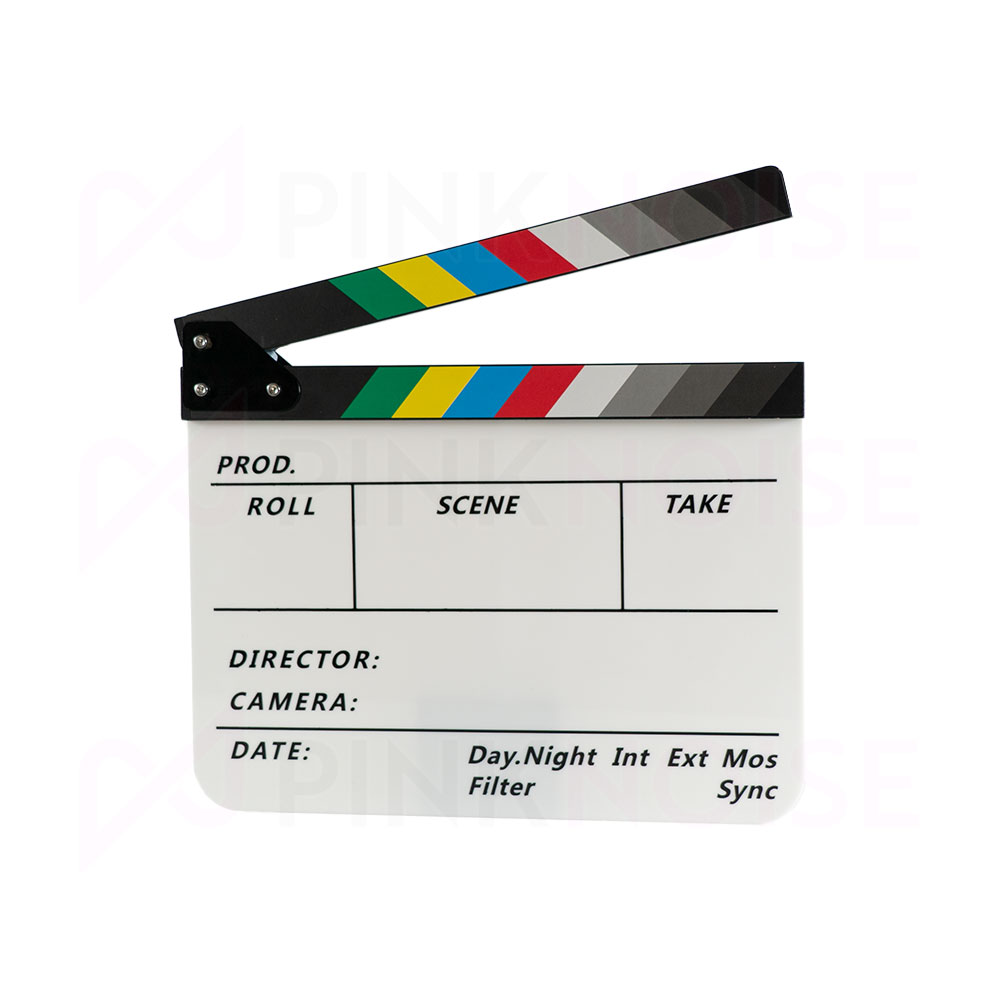 Pinknoise Clapperboard