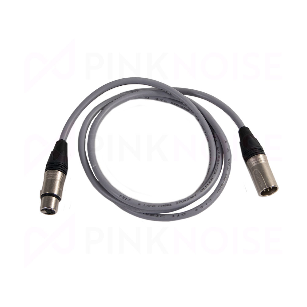 Pinknoise Custom 4-pin XLR Cable for Bell & Light Systems-Pinknoise Systems