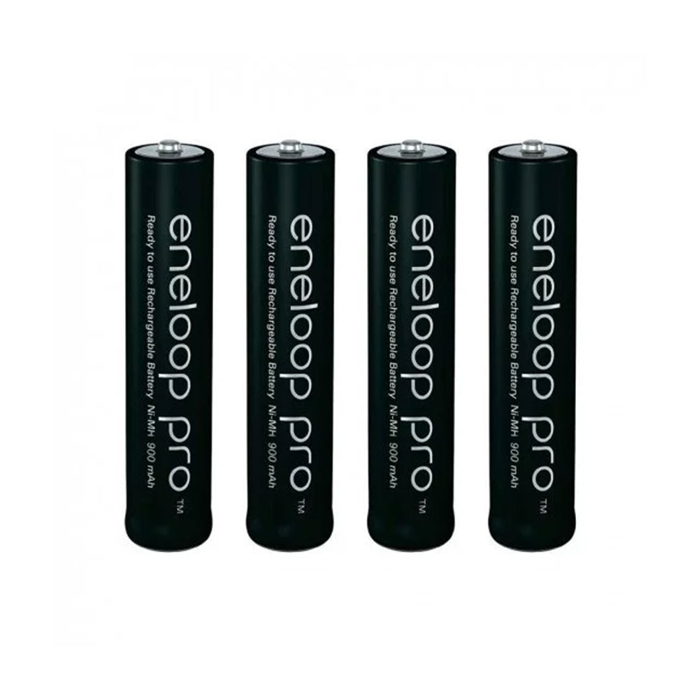 Panasonic Eneloop Pro AAA 930 mAh Rechargeable Battery - 4 Pack-Pinknoise Systems
