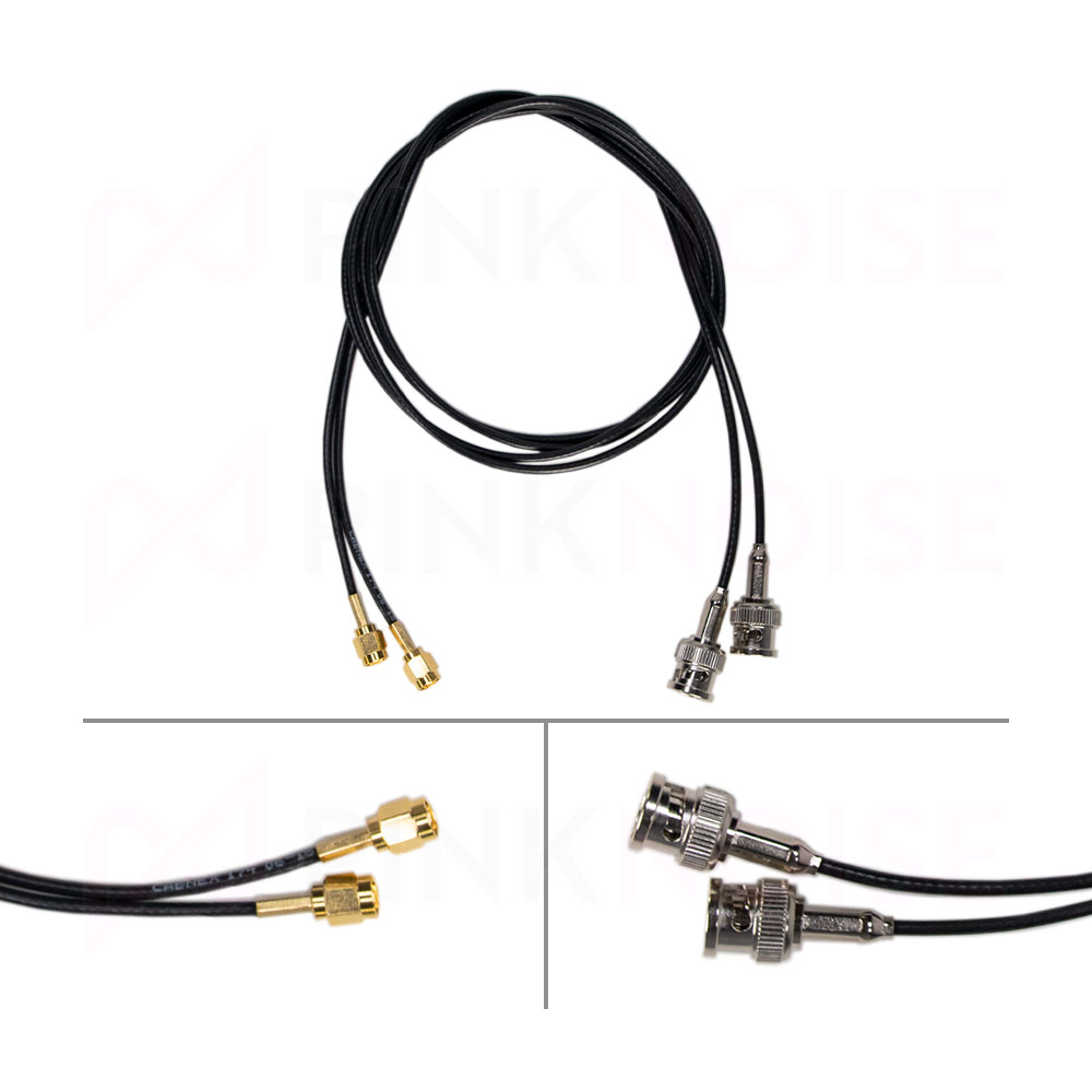 Pinknoise BNC to SMA - Pair RG174 50ohm (Please Select Option)