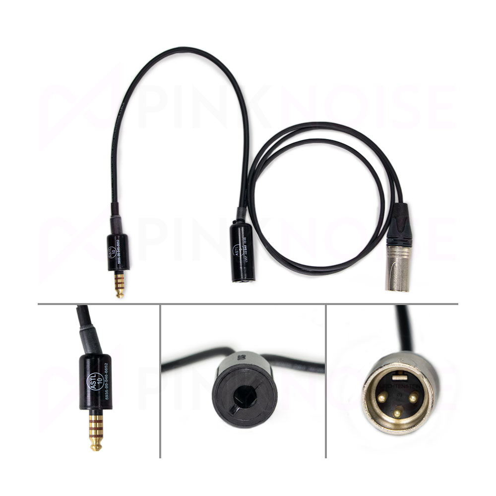 Pinknoise Custom Cable Nato Male to Female w/ 3-pin Male XLR