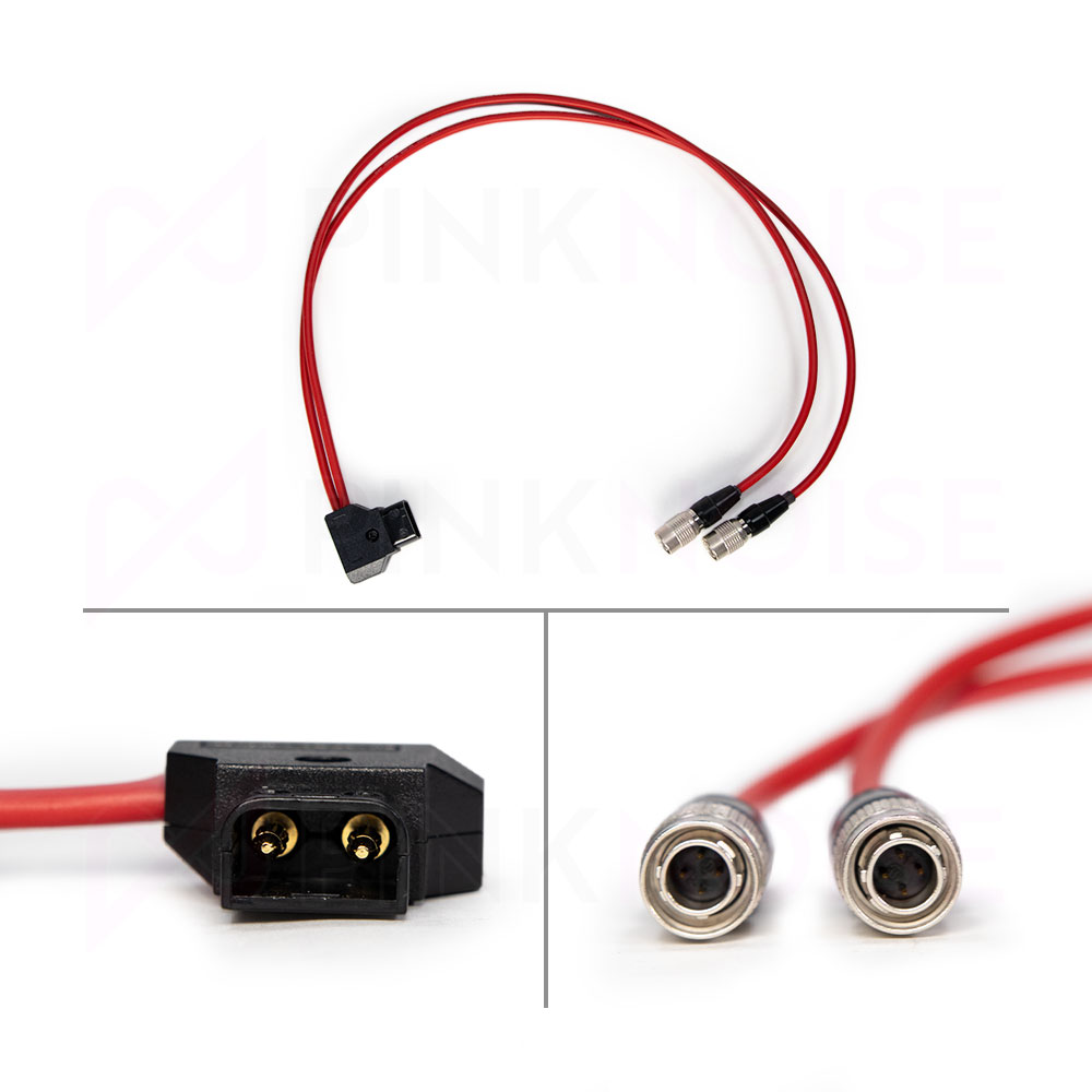 Pinknoise Custom D-Tap (Powercon) to Hirose (Select Variant)