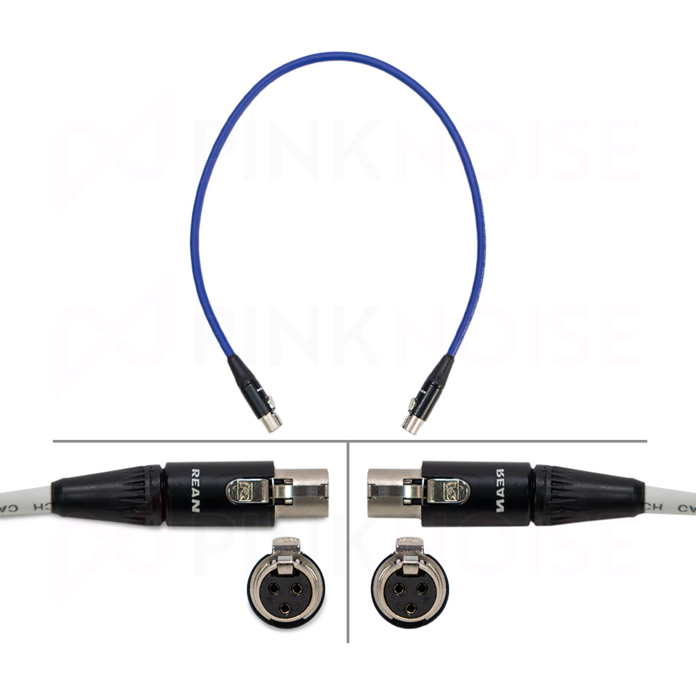 Pinknoise Custom TA3 Female to TA3 Female Cable (40cm) for Sound Devices