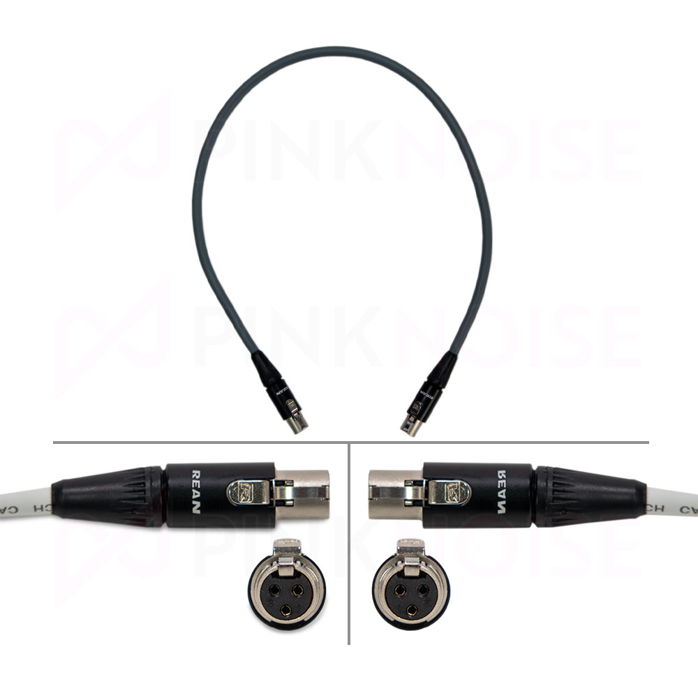 Pinknoise Custom TA3 Female to TA3 Female Cable (40cm) for Sound Devices