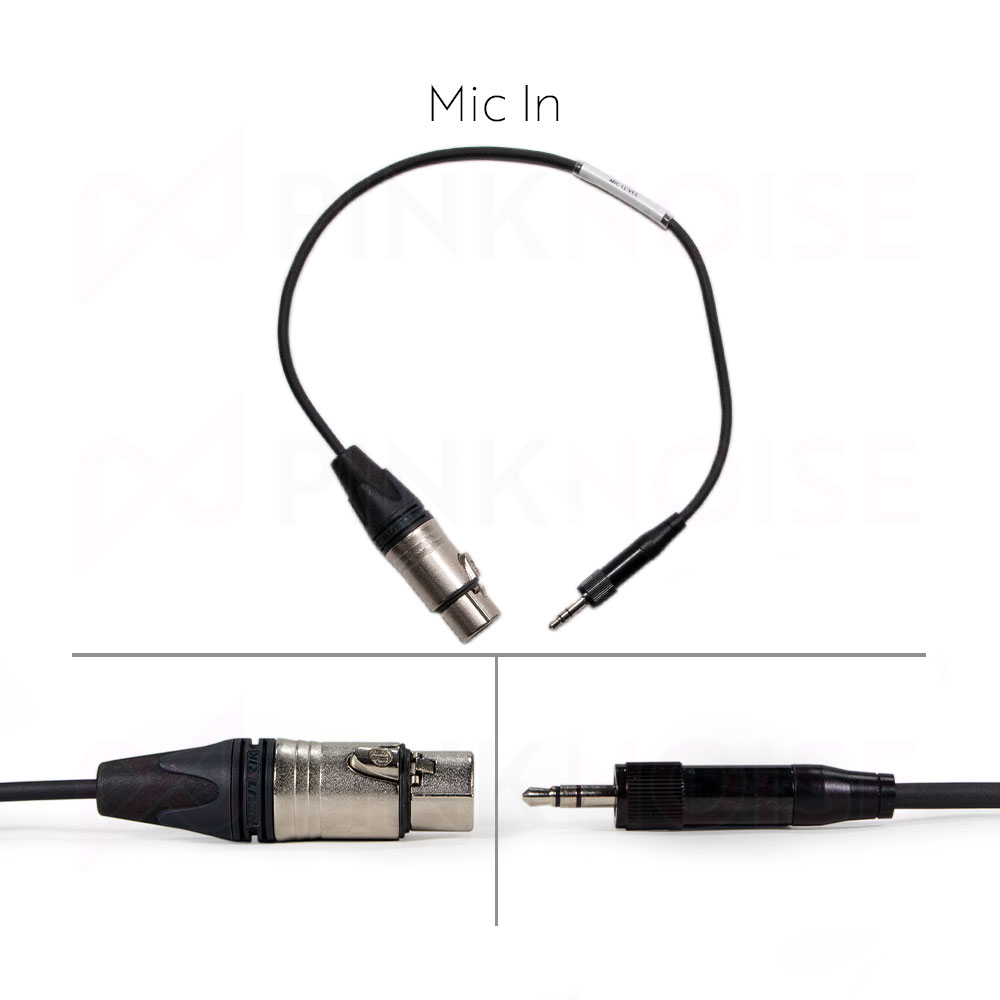 Pinknoise Custom Transmitter Input Cable (Select Connectors)