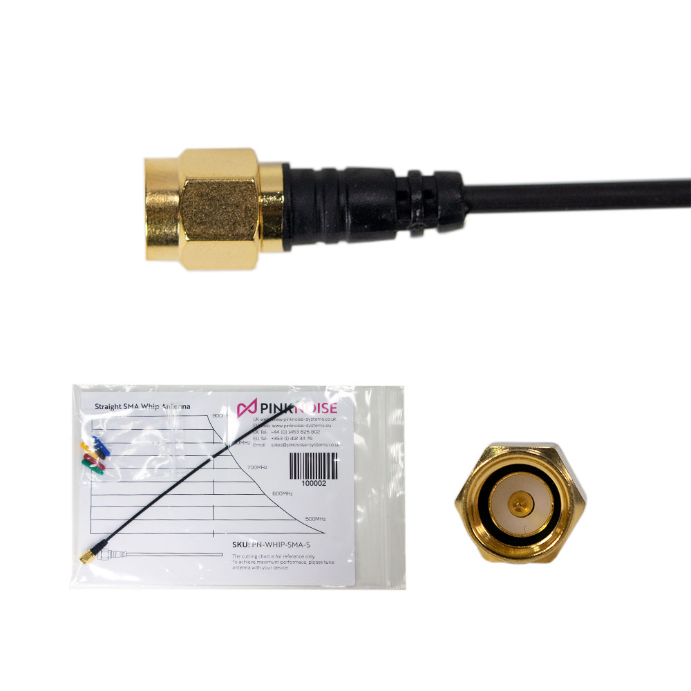 Pinknoise SMA Whip Antenna-Pinknoise Systems