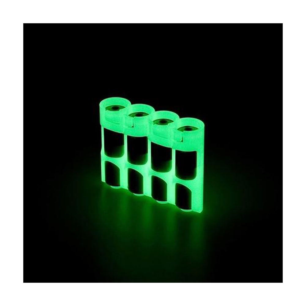 Powerpax Slimline 4-Pack AA Battery Caddy (Various Colours)