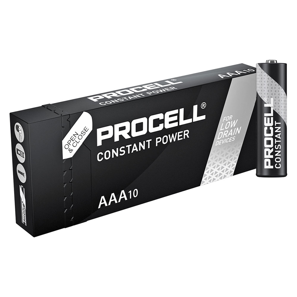 Procell Bulk AAA Batteries - Box of 10-Pinknoise Systems