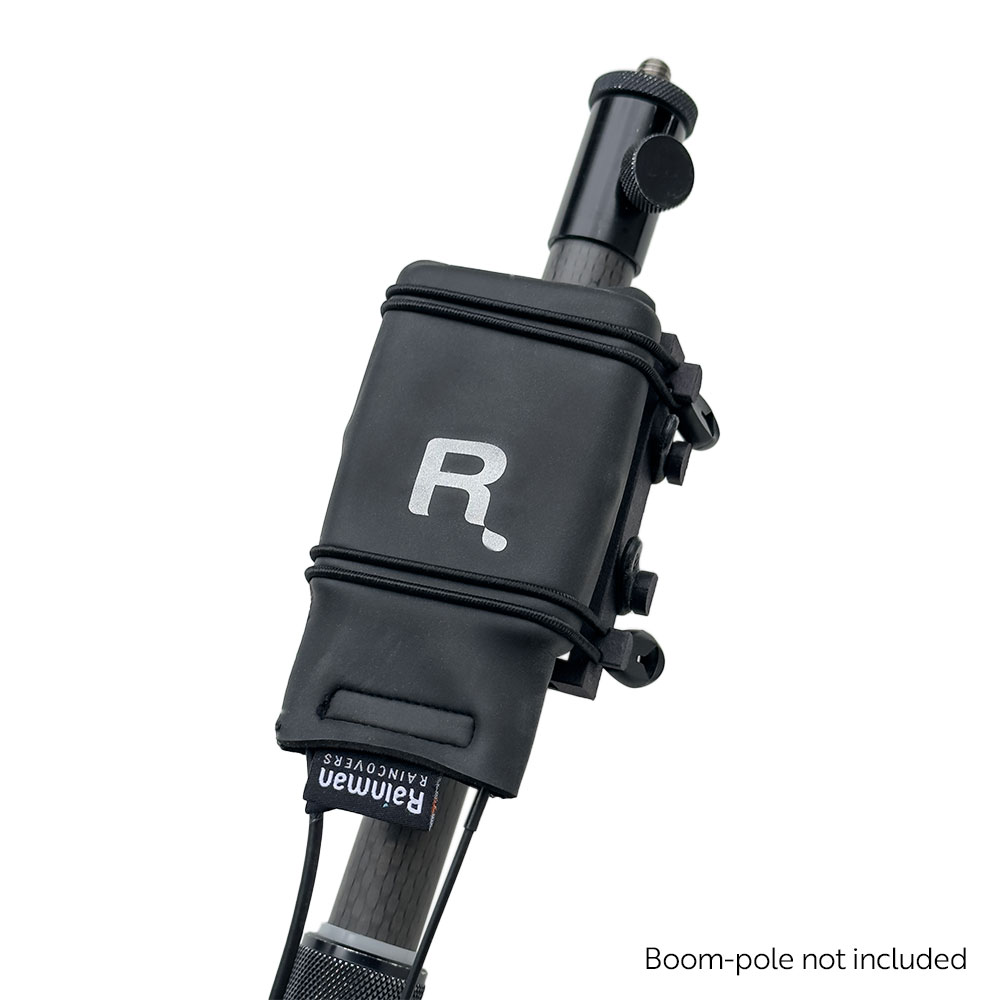 Remote Audio Rainman Rain Cover and Boom Pole Mount for Audio Ltd. A10 TX-Pinknoise Systems