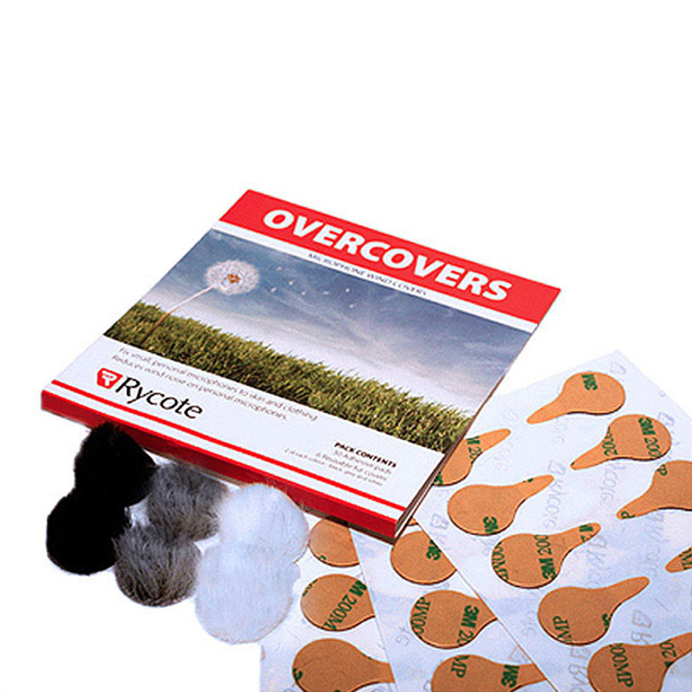 Rycote Sticky Windjammer Overcovers & Undercovers for Lavalier Microphones (Please Select)