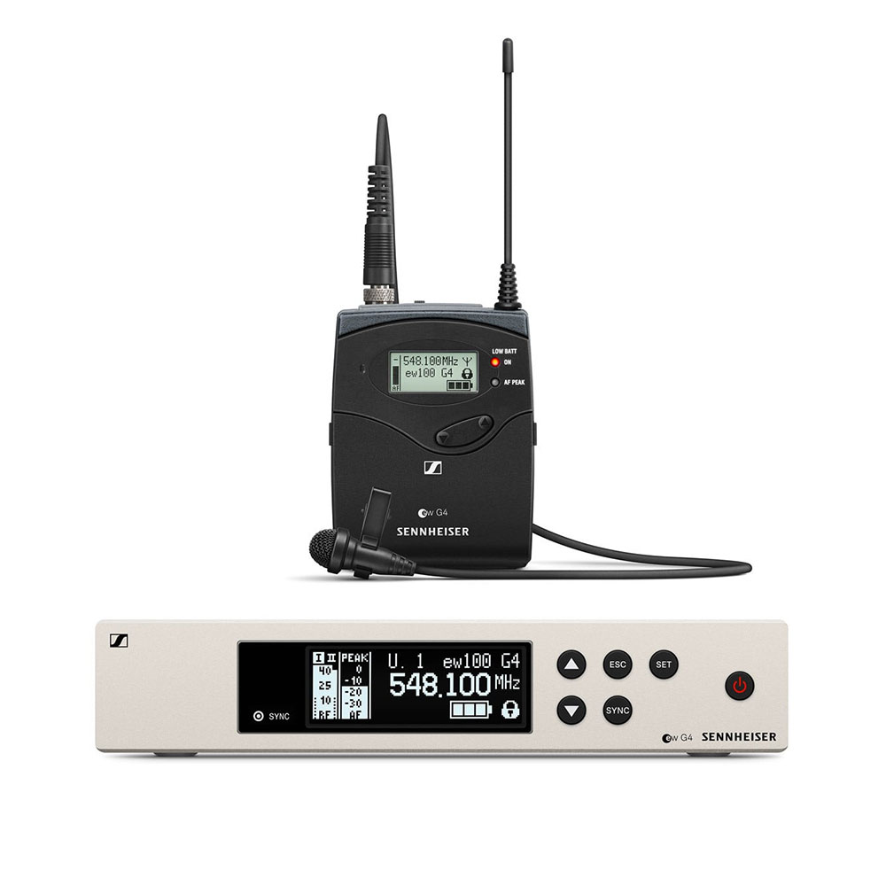 Sennheiser EW 100 G4 Rackmount Wireless System-Pinknoise Systems