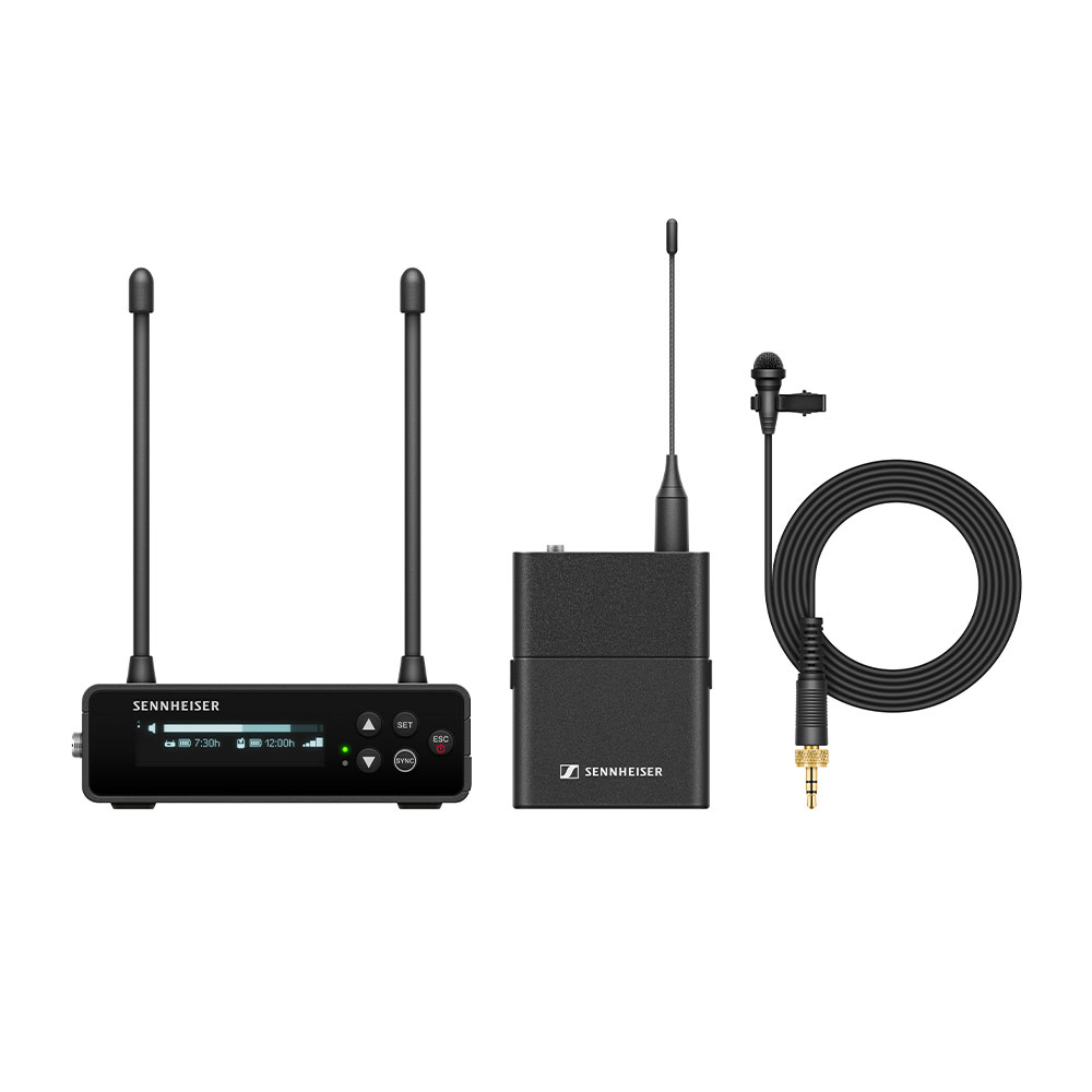 Sennheiser EW-DP ME-2 Lavalier Set Digital Wireless-Pinknoise Systems