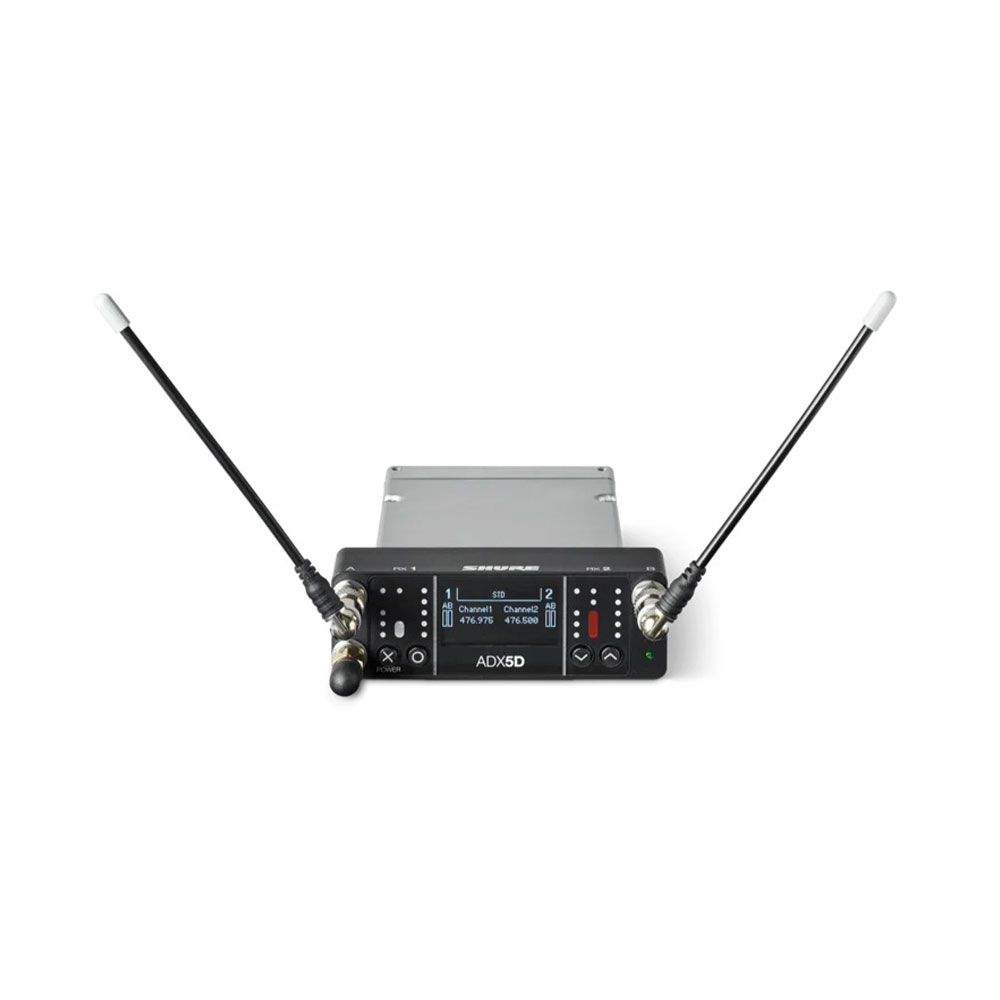 Shure Axient Digital Dual-Channel Portable Wireless Receiver-Pinknoise Systems