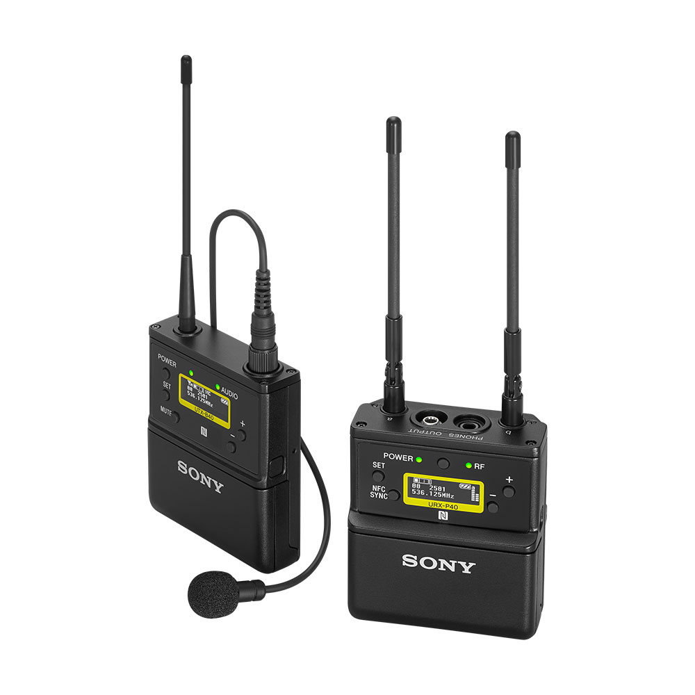 Sony UWP D21 Bodypack Wireless Microphone Package