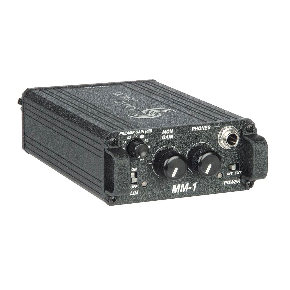 Sound Devices MM-1 Portable Mic Preamp w/ Monitoring-Pinknoise Systems
