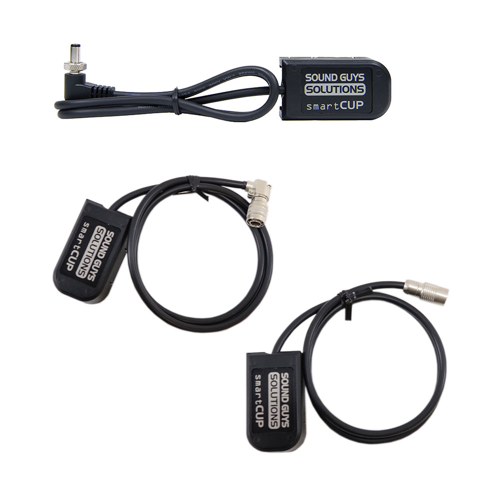 Sound Guys Solutions Smart-Battery Power Cup (Various Connections)-Pinknoise Systems
