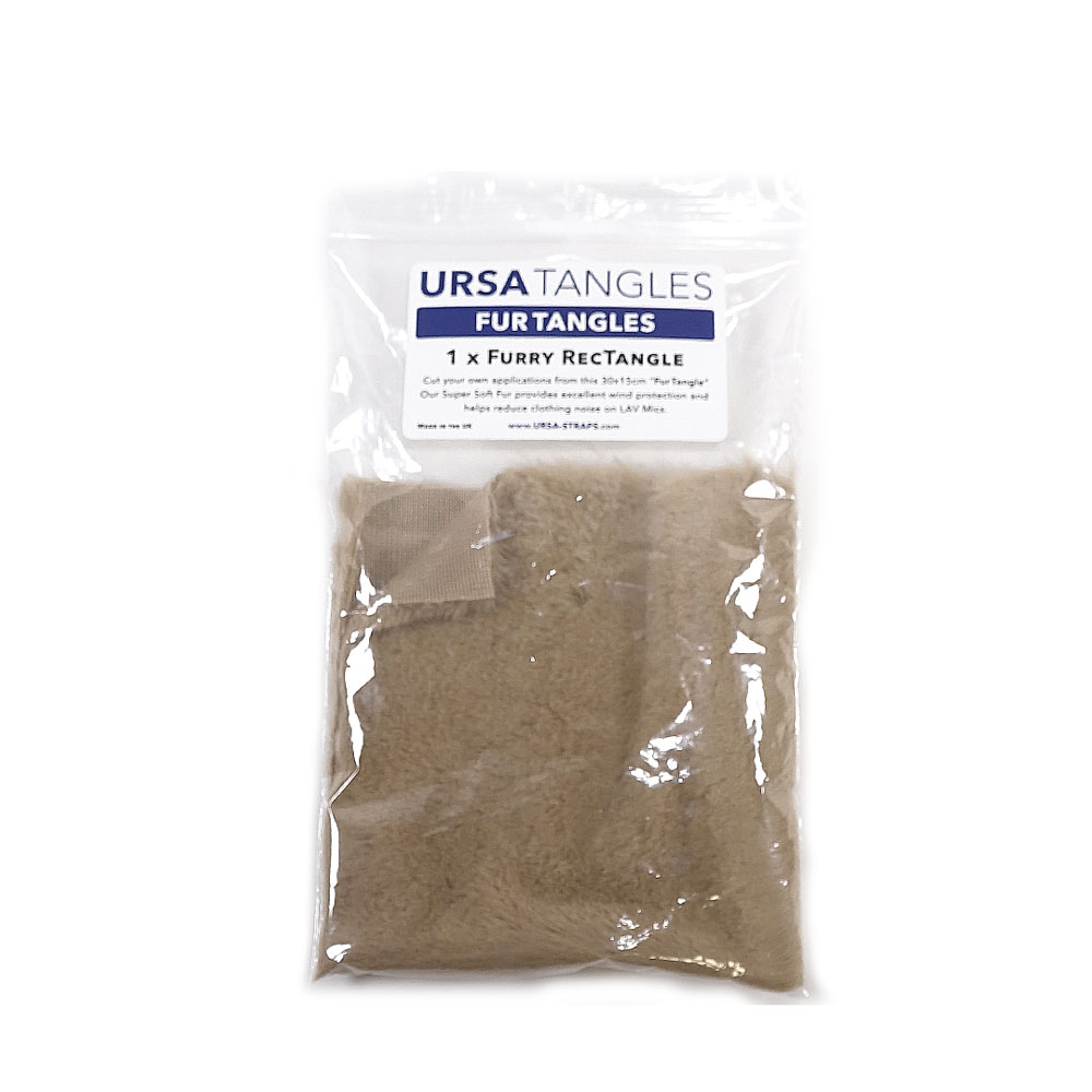 URSA FurTangle 30 x 15cm Furry Rectangle for Custom Windshield Applications-Pinknoise Systems