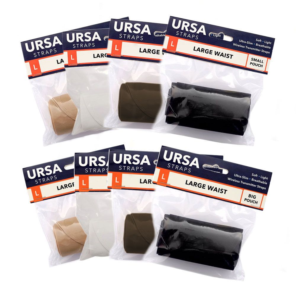 URSA Straps Large Waist Transmitter Belt (Small/Large Pouch)-Pinknoise Systems