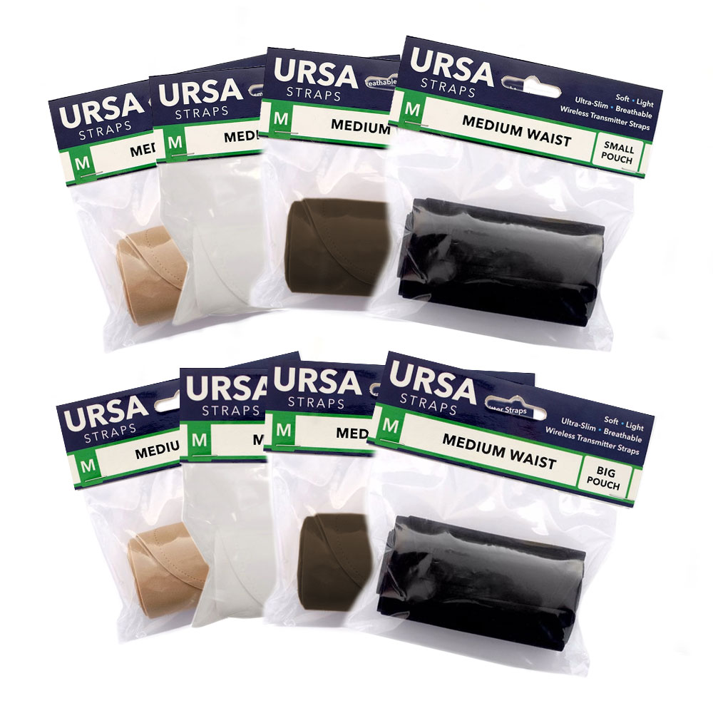 URSA Straps Medium Waist Transmitter Belt (Small/Large Pouch)-Pinknoise Systems