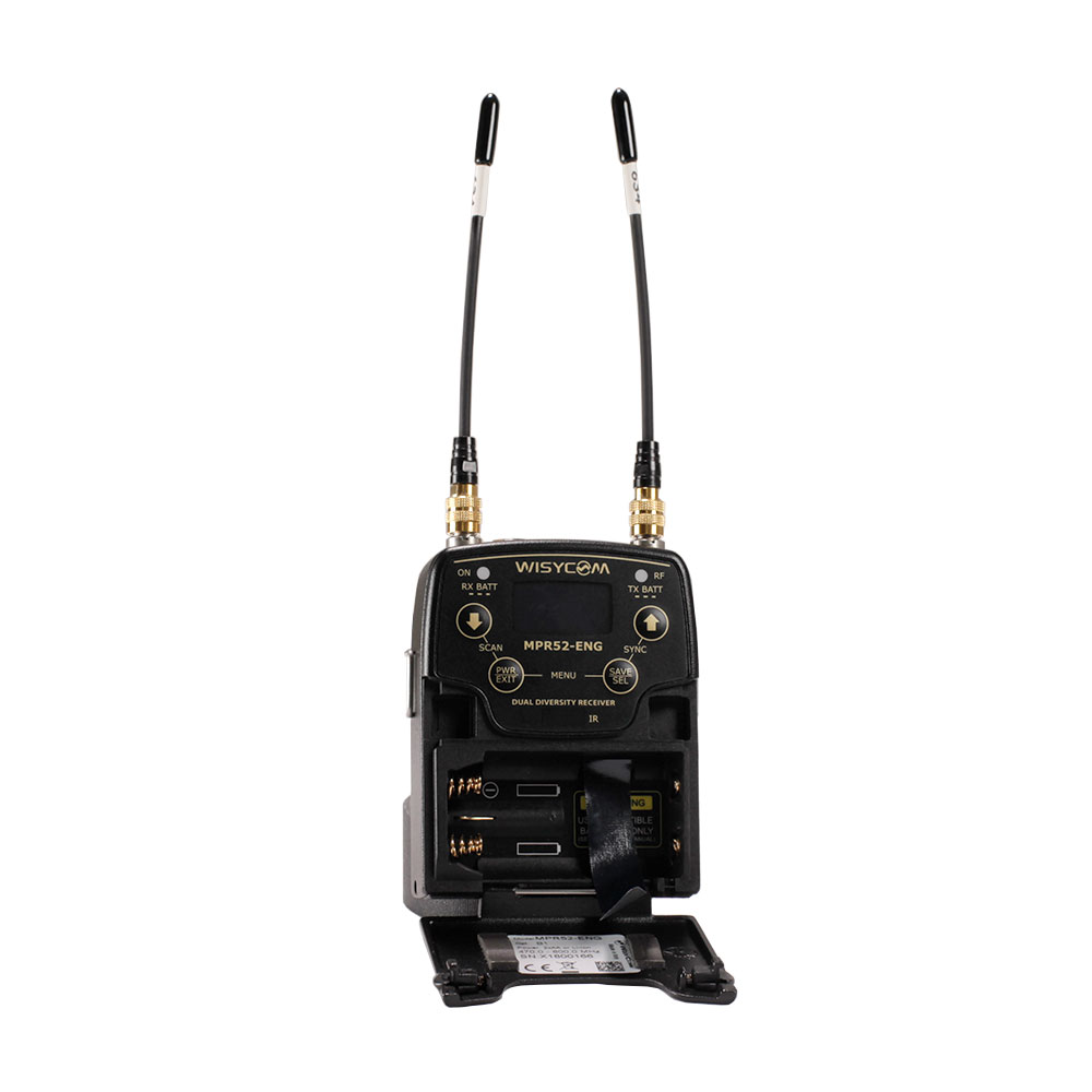 Wisycom MPR52 Dual Channel Ultra-Wideband Receiver