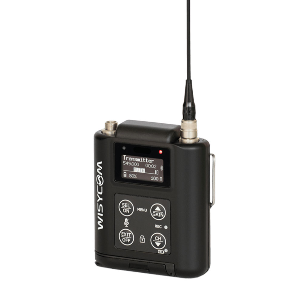 Wisycom MTP60 Bodypack Transmitter-Pinknoise Systems