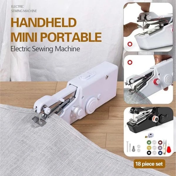 🔥Last Day Promotion 50% OFF - Handheld Mini Electric Sewing Machine[M