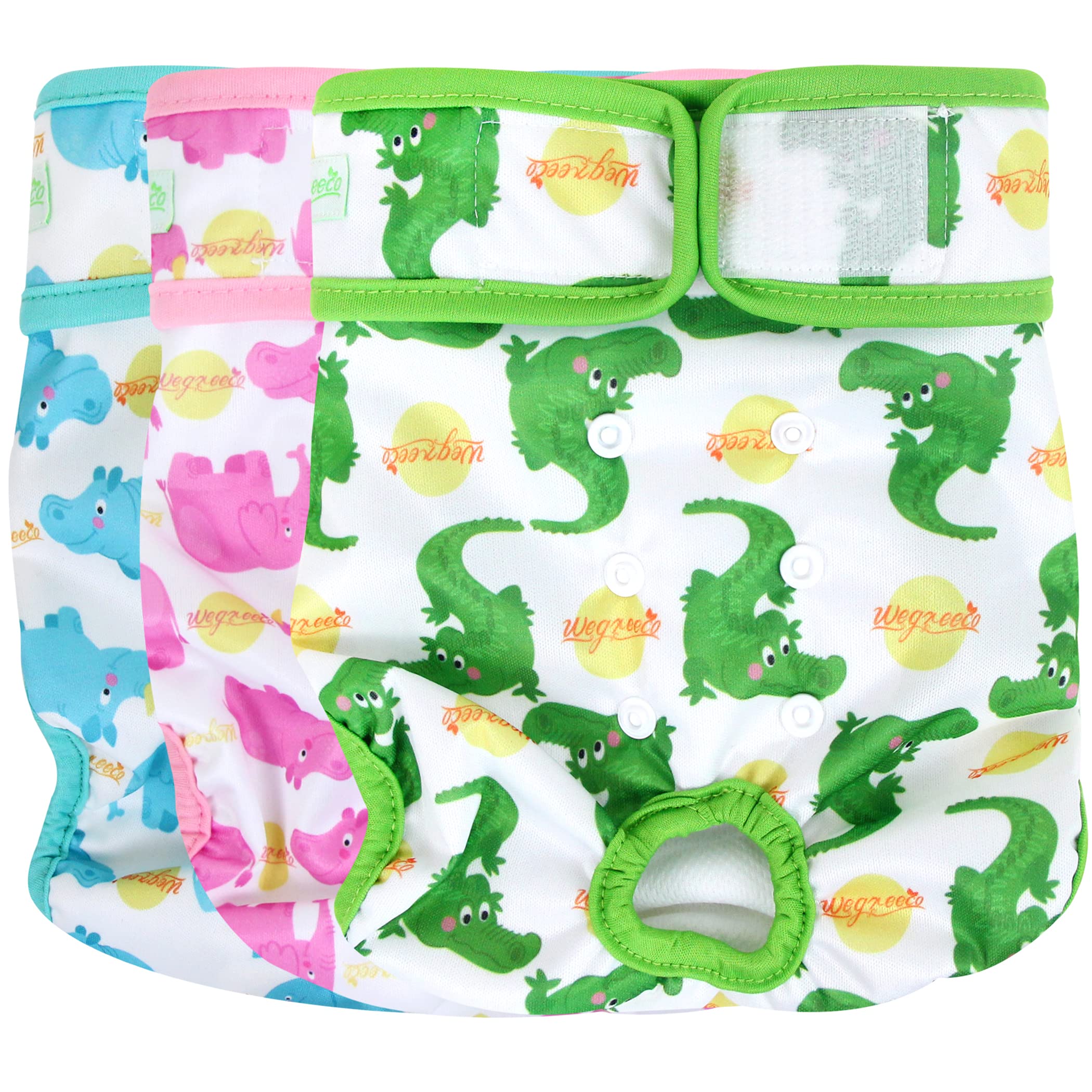 Female Dog Diapers, 3-Pack, Fancy