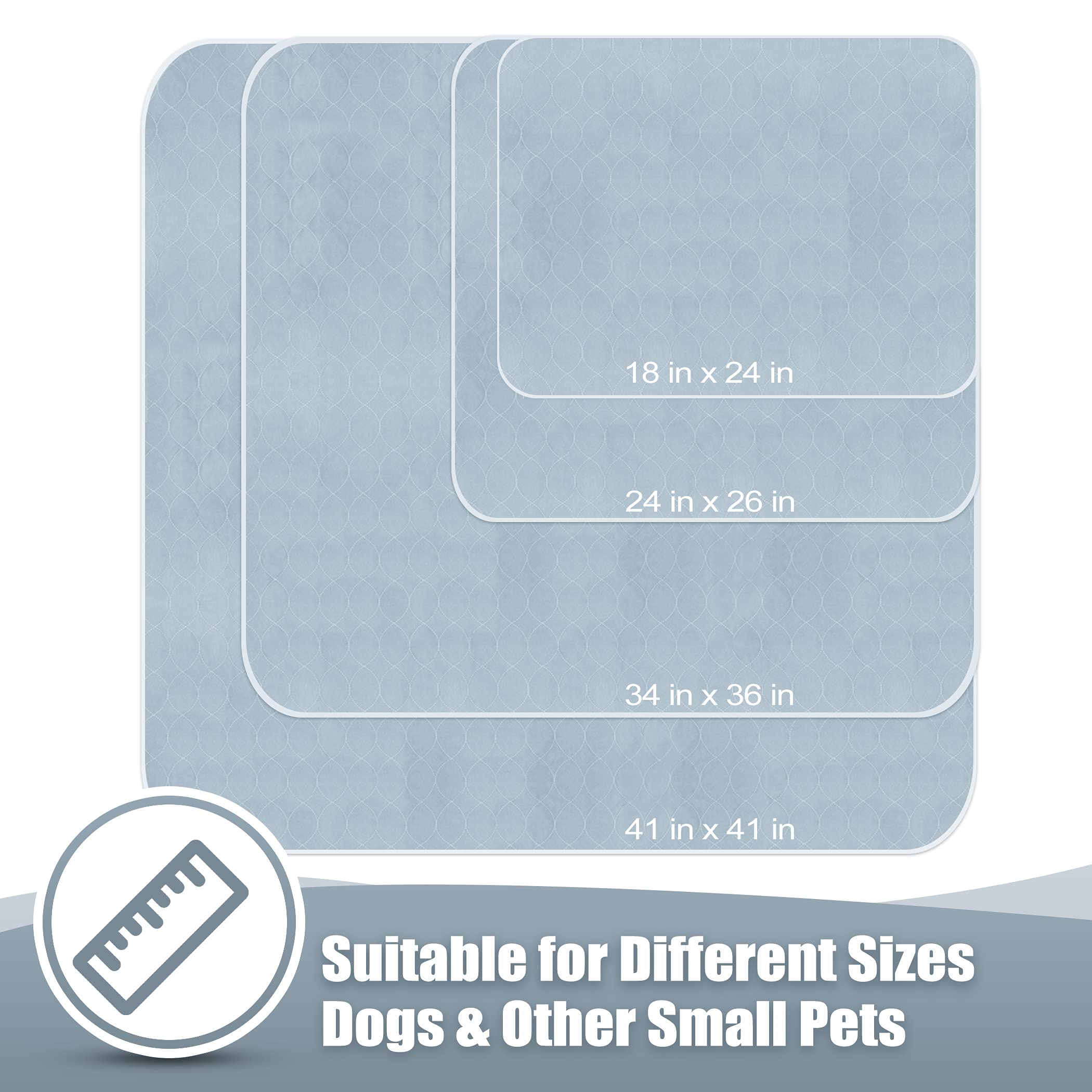 Washable Dog Pee Pads, 2 Packs