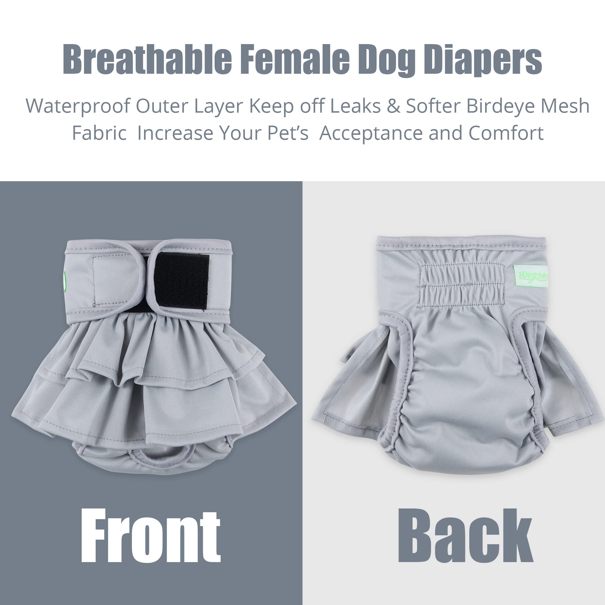 Female Dog Diaper Skirt | Wegreeco