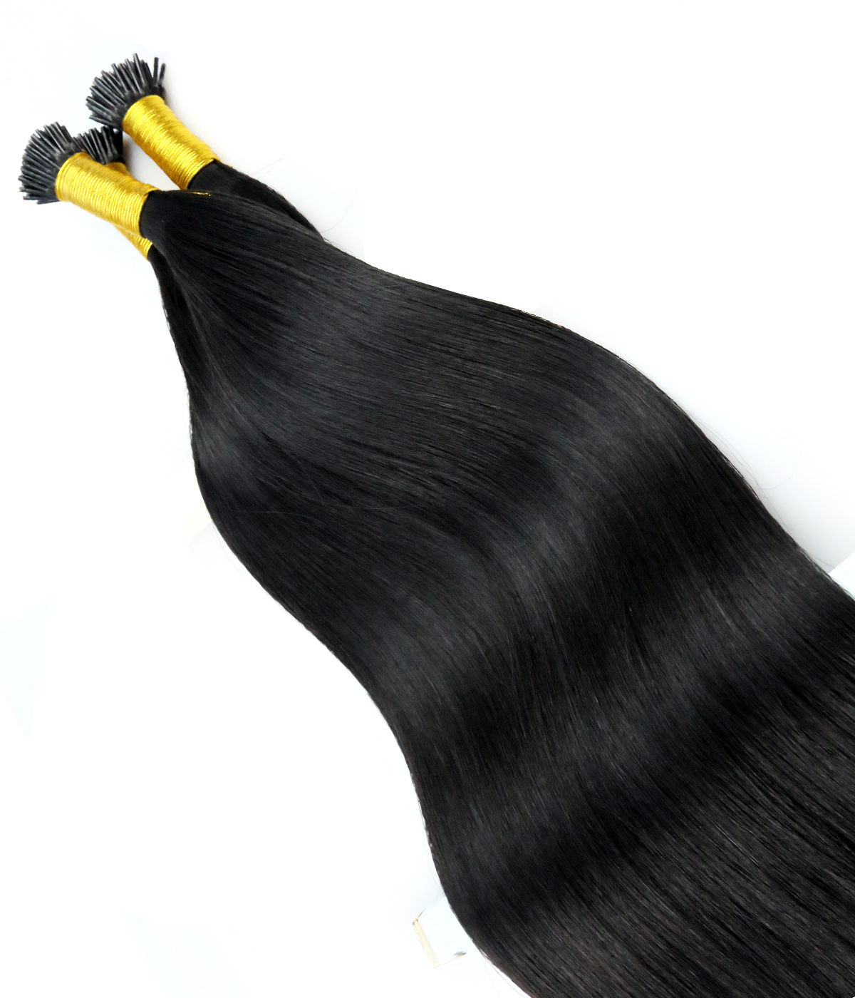 Delux Keratin Fusion I tip Bonded 100% Virgin Human Hair Extensions for pro 100g