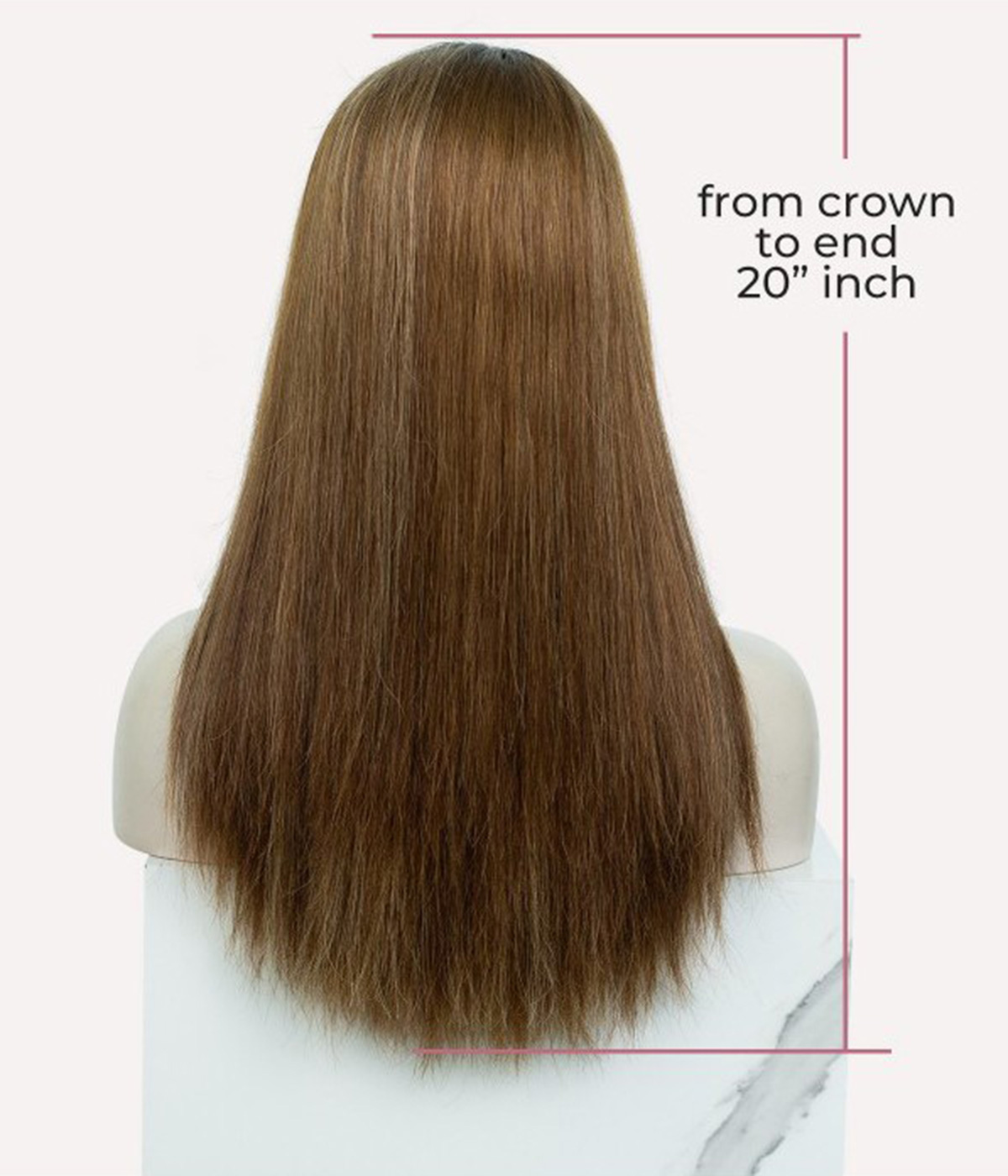 13"X4" Brunette Balayage Remy Human Hair Lace Front Wig