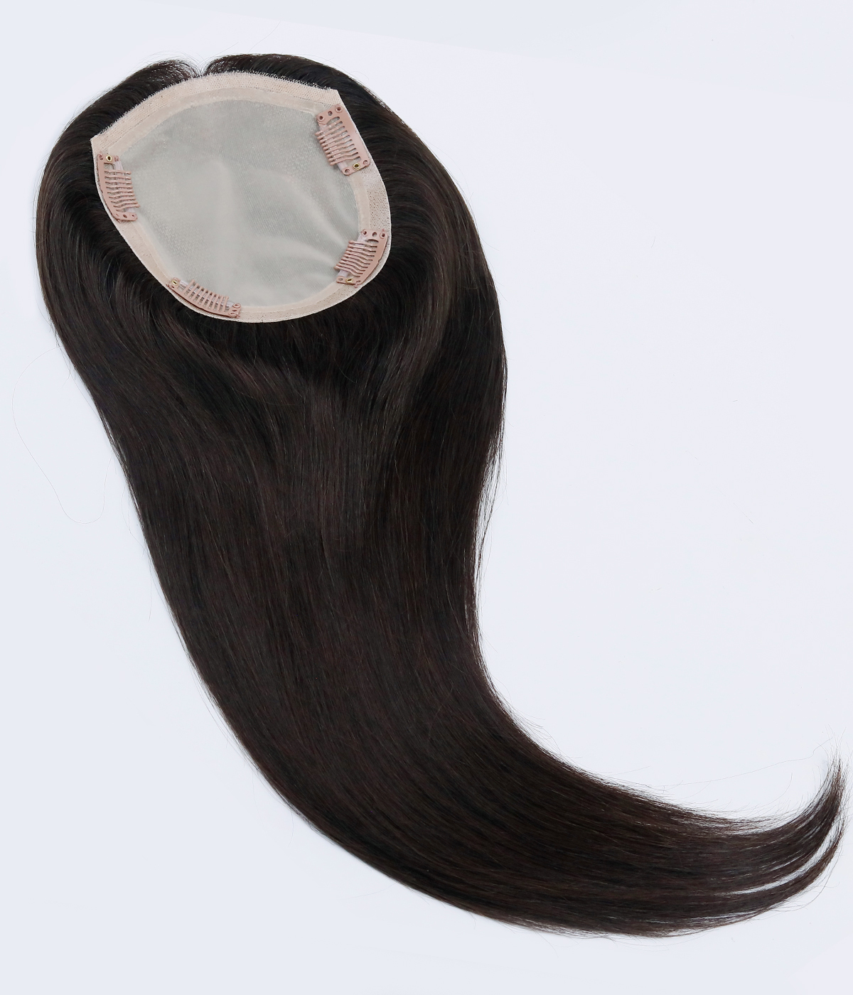 4.75"*5" Full Silk Base Human Hair Topper for Thinning Top