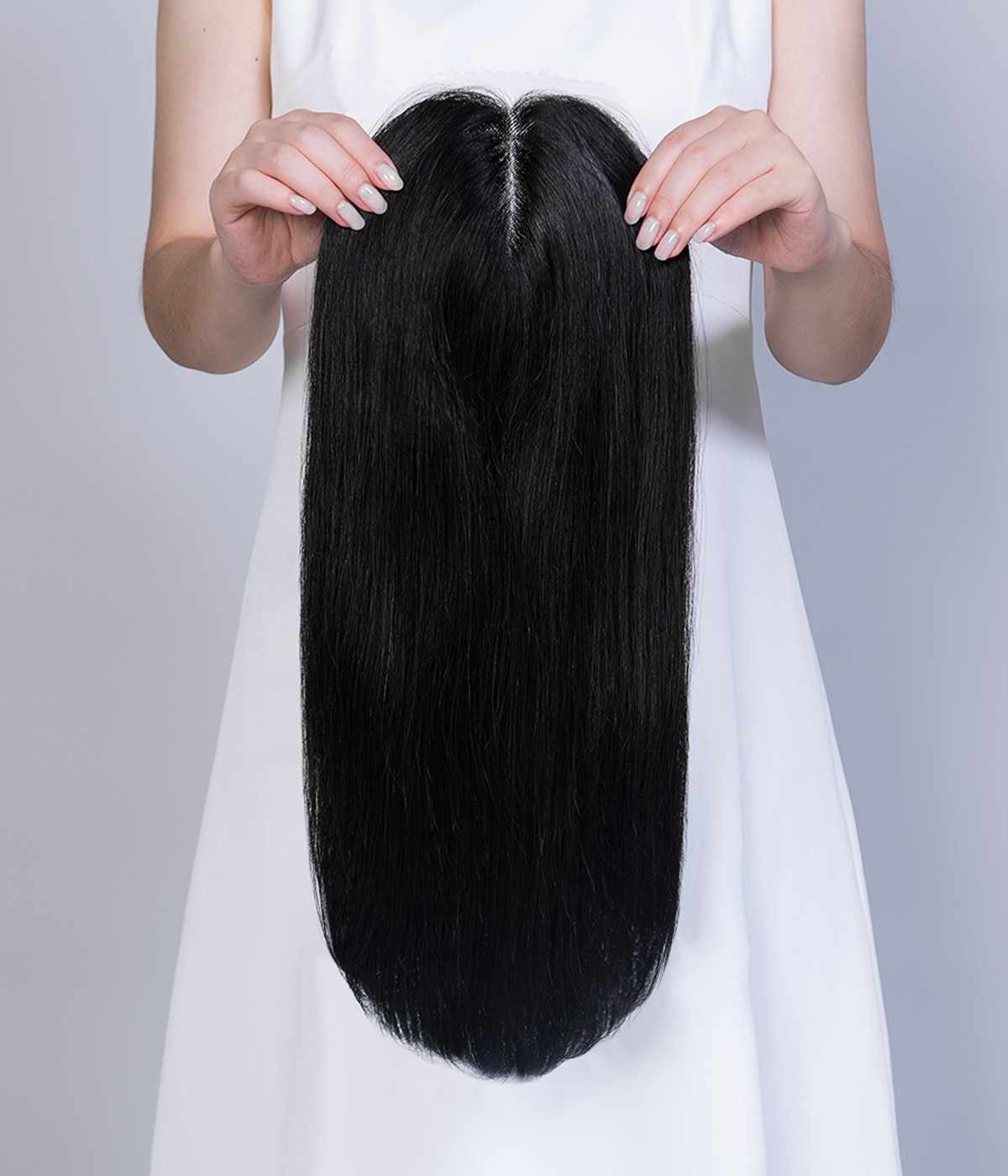 6"x6" Silk Top Human Hair Topper 