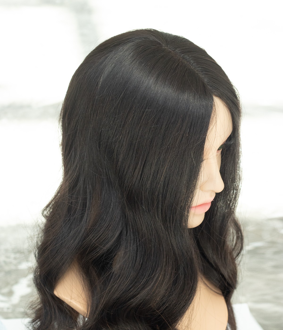 7" x 8"  Mono Top Human Hair Topper | With Pre-cut Layers | Free Hair Parting 
