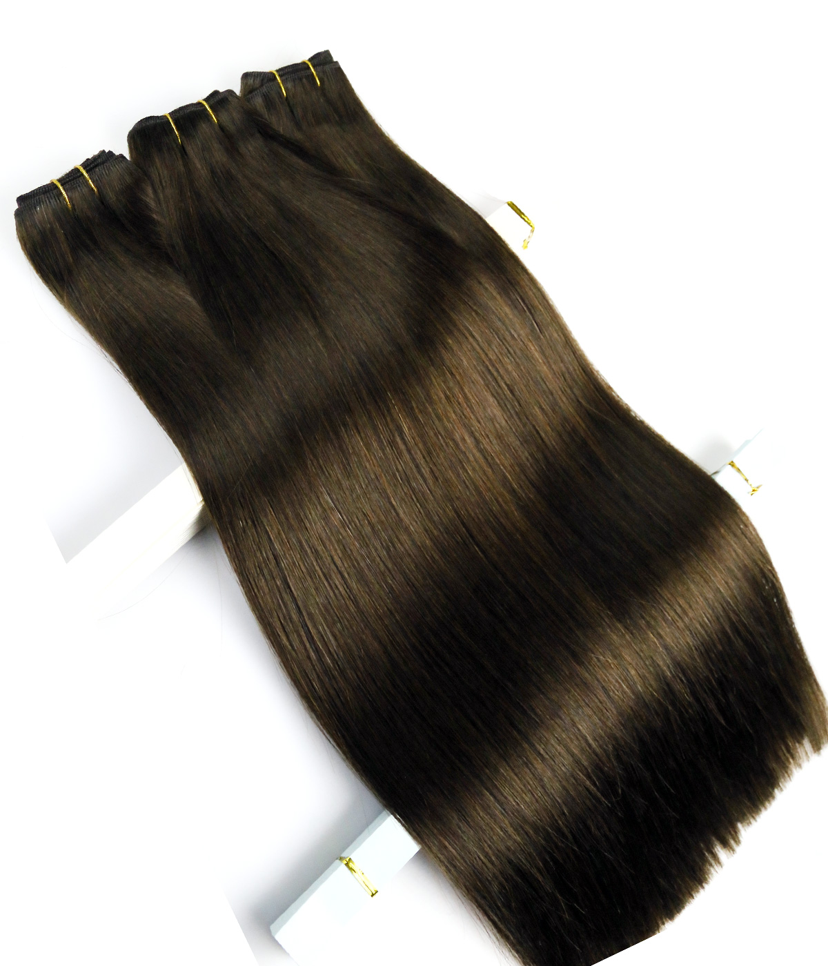 Delux Machine Weft 100% Virgin Human Hair Extensions for Pro 100g