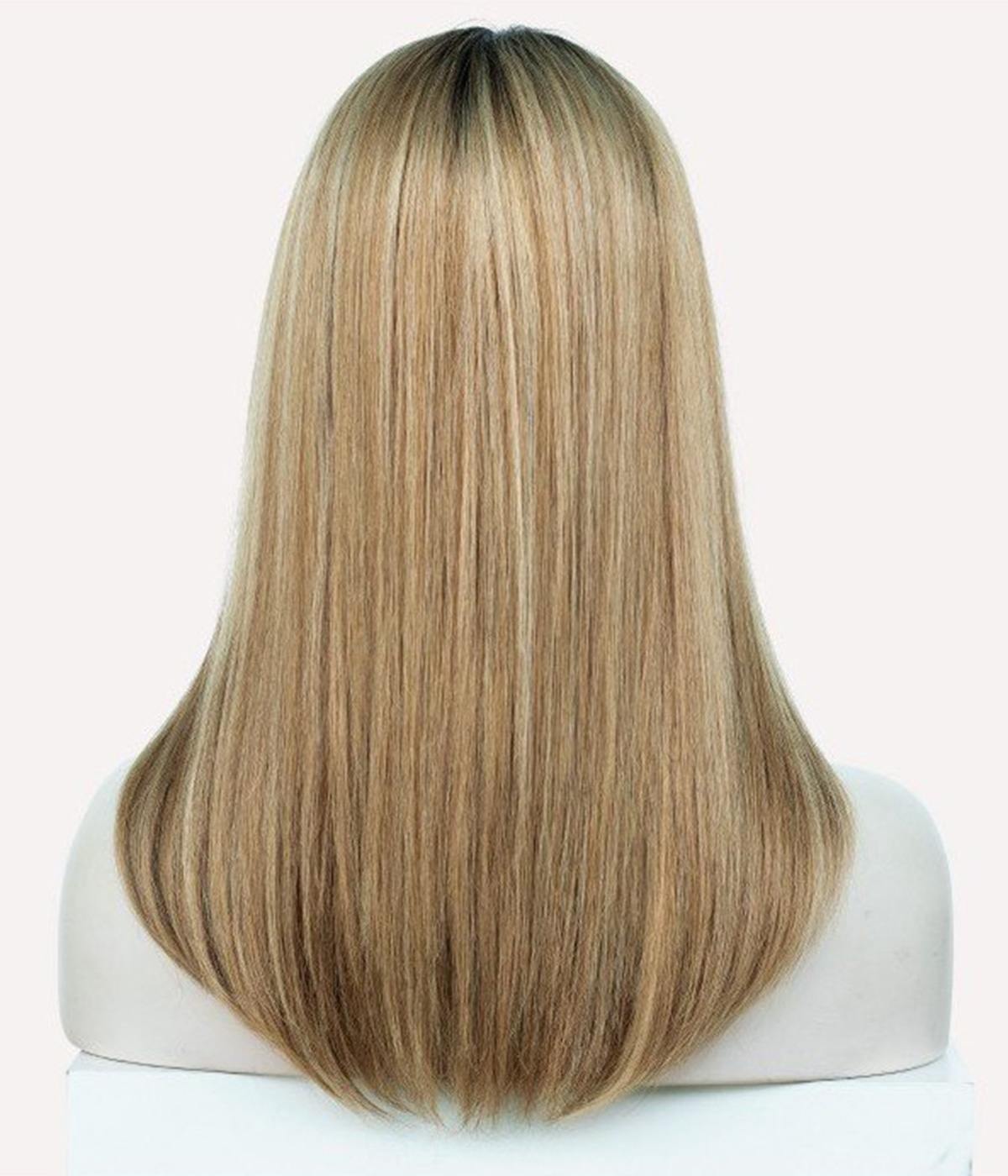 Mono Top Blonde Balayage Remy Human Hair Wig | Lace Front