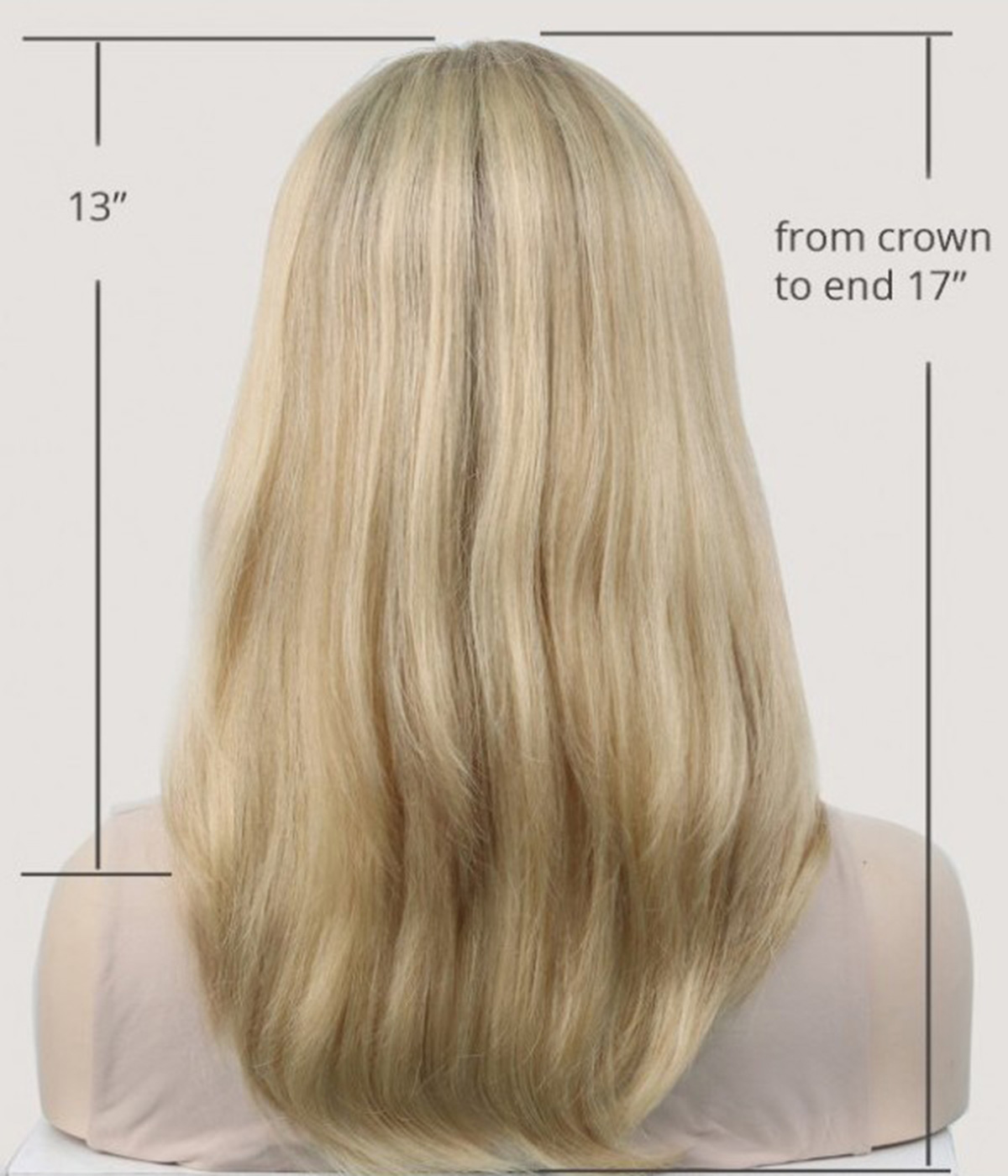 Silk Top Blonde Remy Human Hair Wig