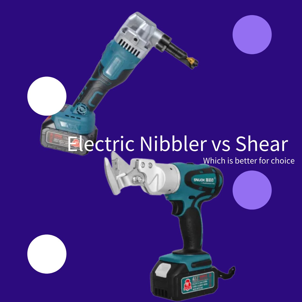 Electric Nibbler vs Shear