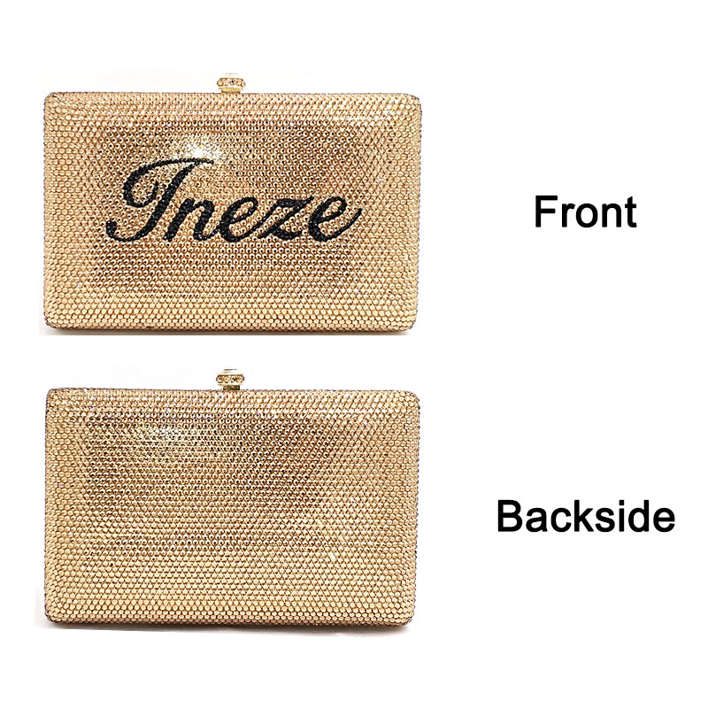 Bling Crystal Customize Clutch