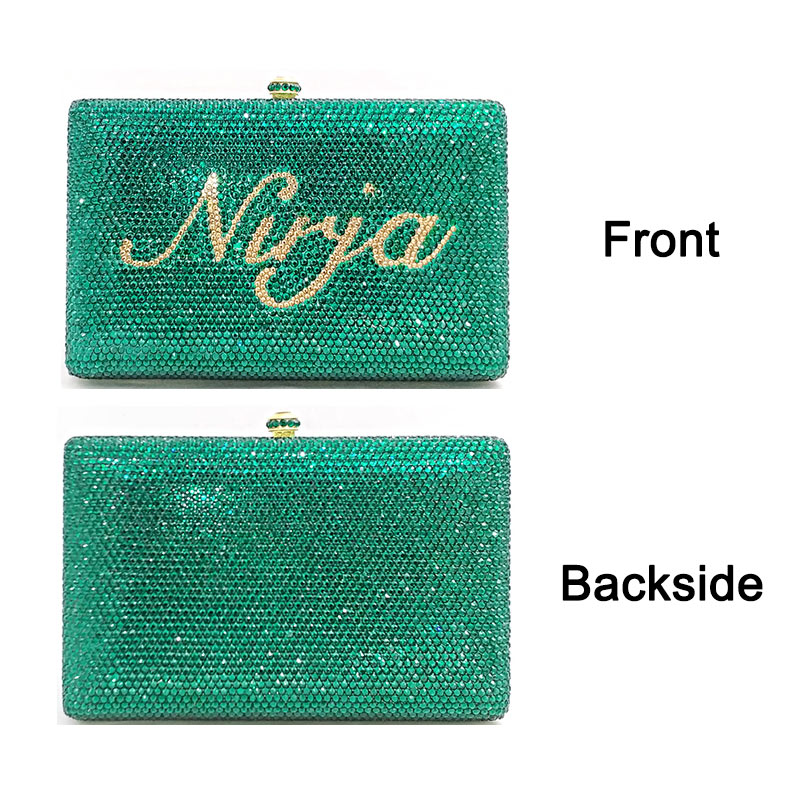 Bling Crystal Customize Clutch