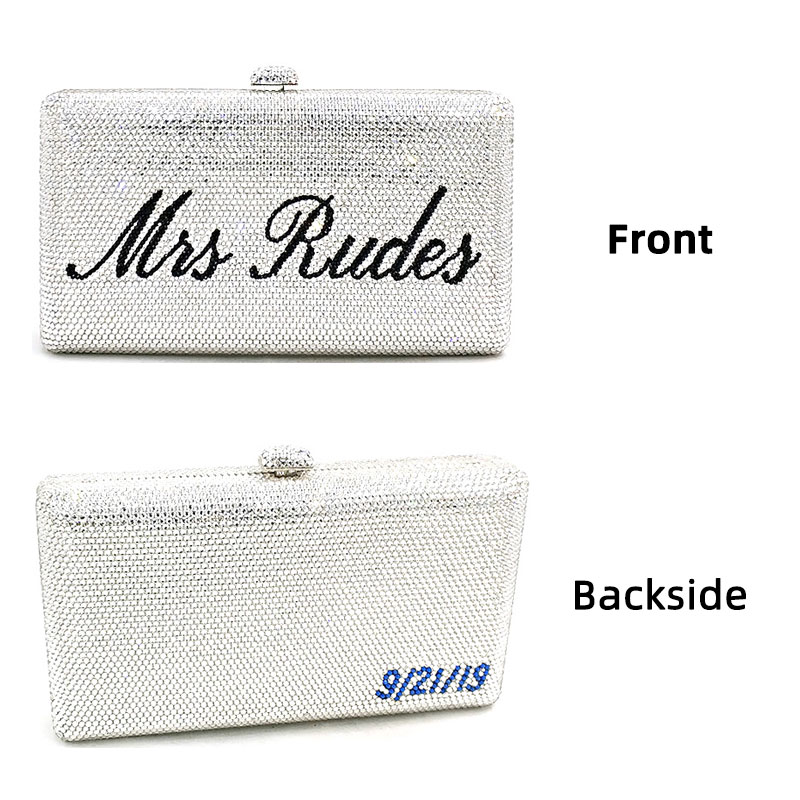Bling Crystal Customize Clutch