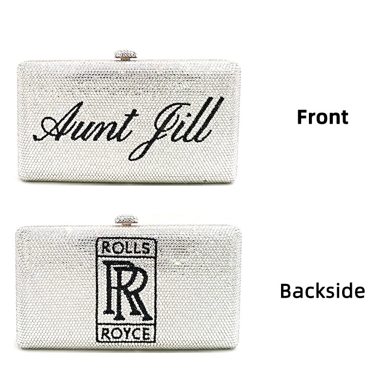 Bling Crystal Customize Clutch