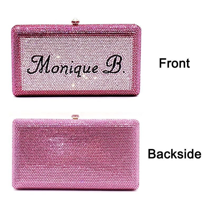 Bling Crystal Customize Clutch