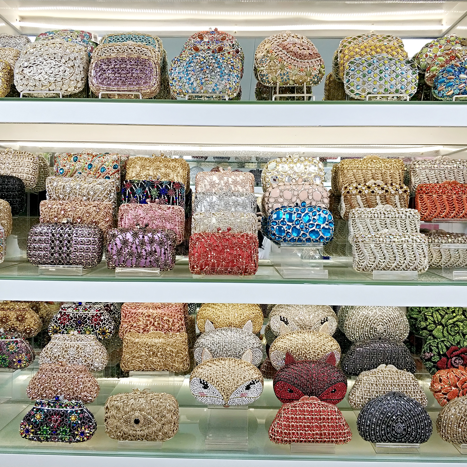 Classical Crystal Clutch