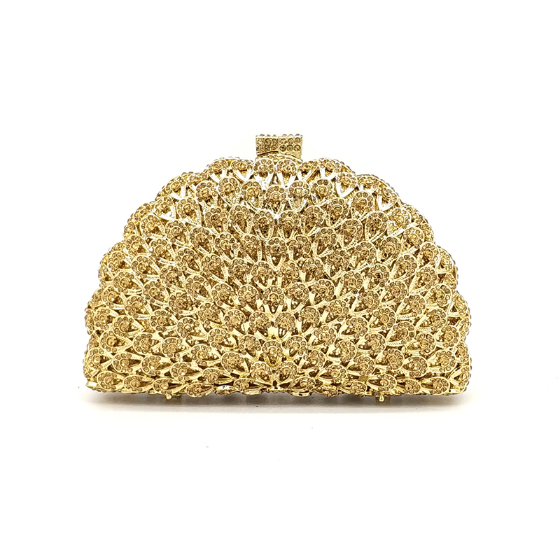 [Copy]Classical Crystal Clutch