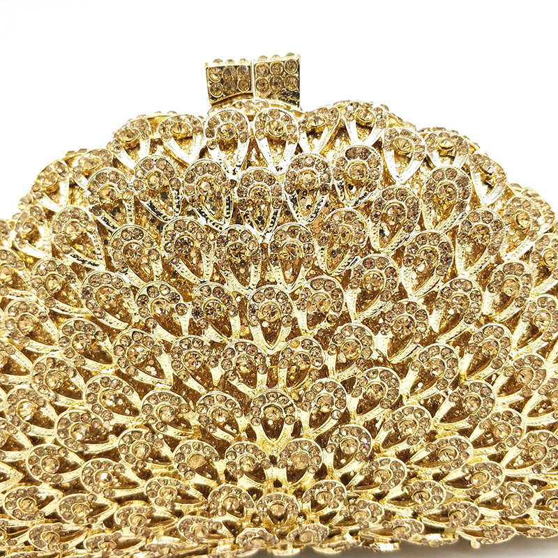 [Copy]Classical Crystal Clutch