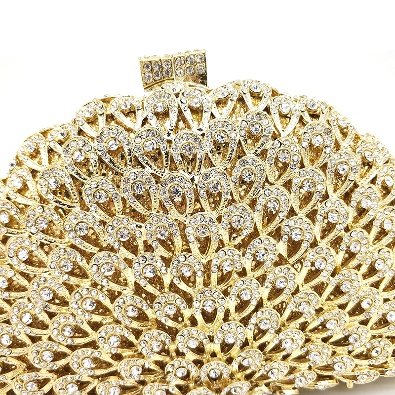 [Copy]Classical Crystal Clutch